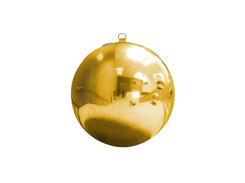 Aufblasbarer Spiegelball, gold, ca. 60 cm - FeierGlanz